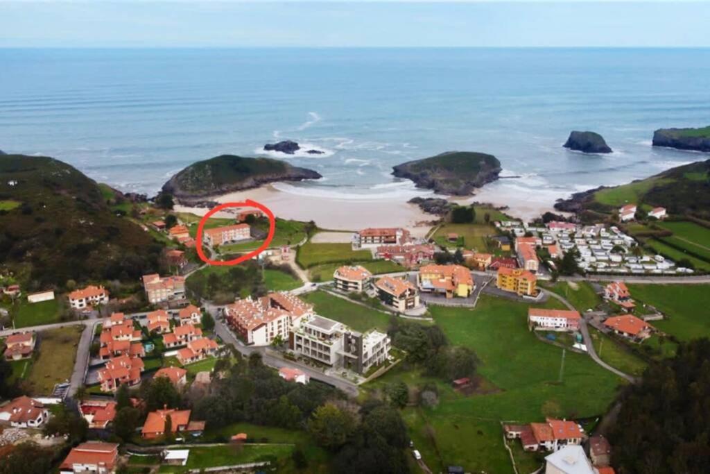 Apartament Apartamento Frente A La Playa Con Vistas Al Mar En Barro, Llanes Barro  Zewnętrze zdjęcie